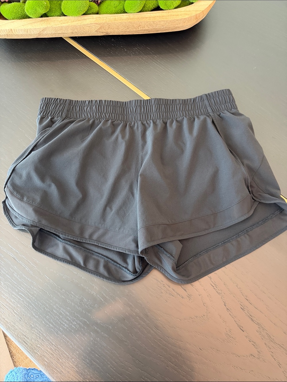 Athleta Black Layered Athletic Shorts